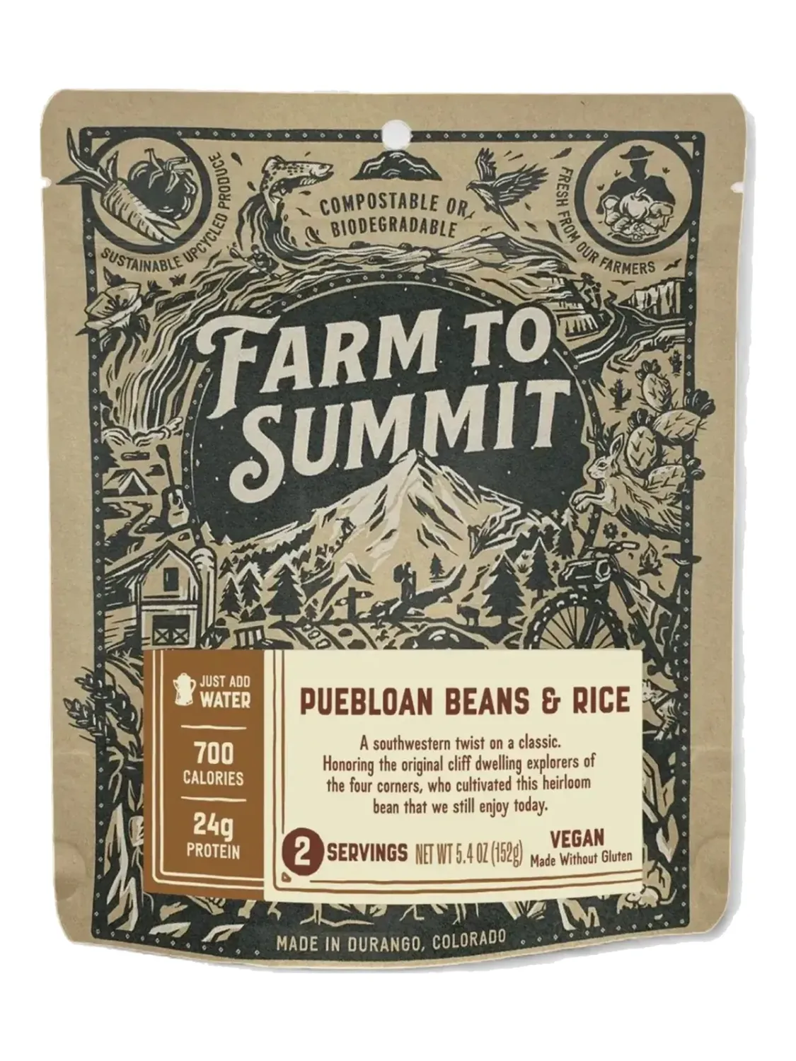 Farm to Summit Puebloan Beans and Rice, main view