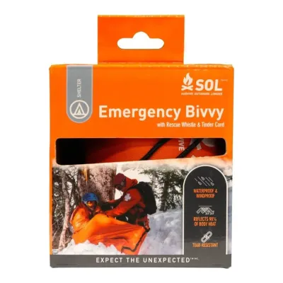 Sol Emergency Bivvy, front view