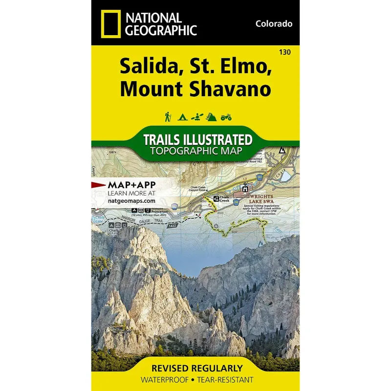 National Geographic Salida/St Elmo/Shav, front view