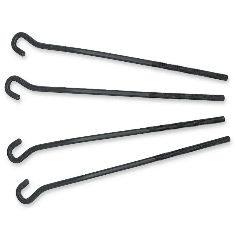 Voile Short Rods (4), front view