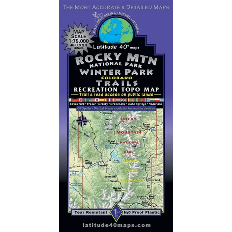 Latitude 40 Rocky Mountain/Winter Park, front view