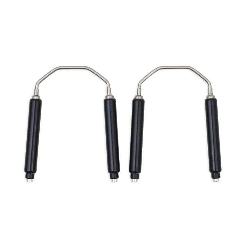 Voile Switchback X2 Carts (4) Black, front view