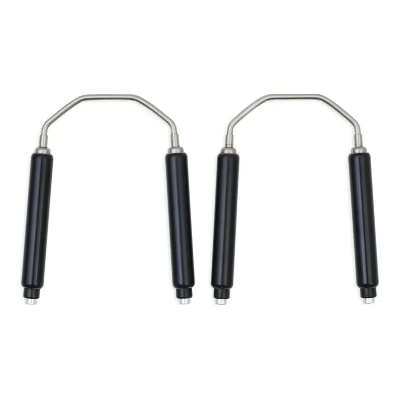 Voile Switchback X2 Carts (4) Black, front view