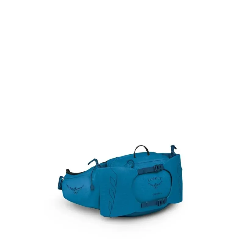 Osprey Talon 6 Hip Pack in Scoriabluenightshift Resized, front view