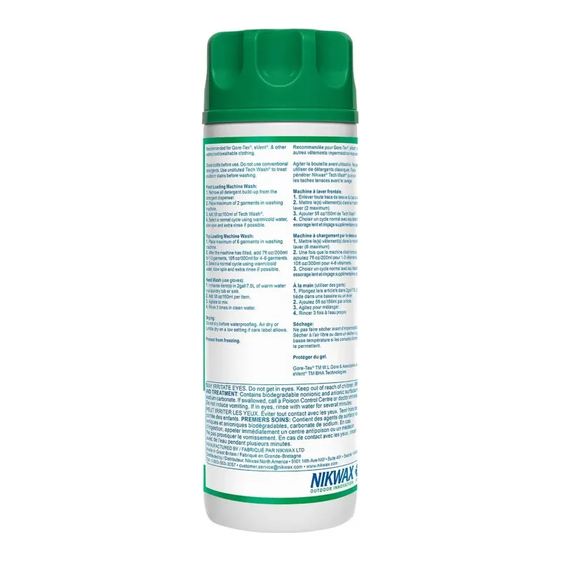 Nikwax Techwash 10oz, alternate view 1