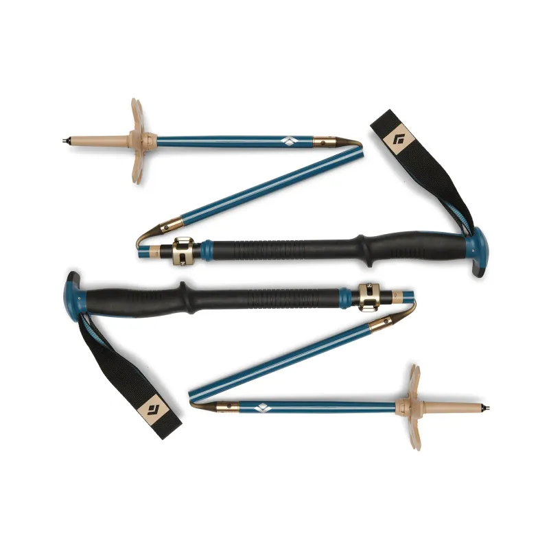 Black Diamond Traverse Compactor Poles, front view