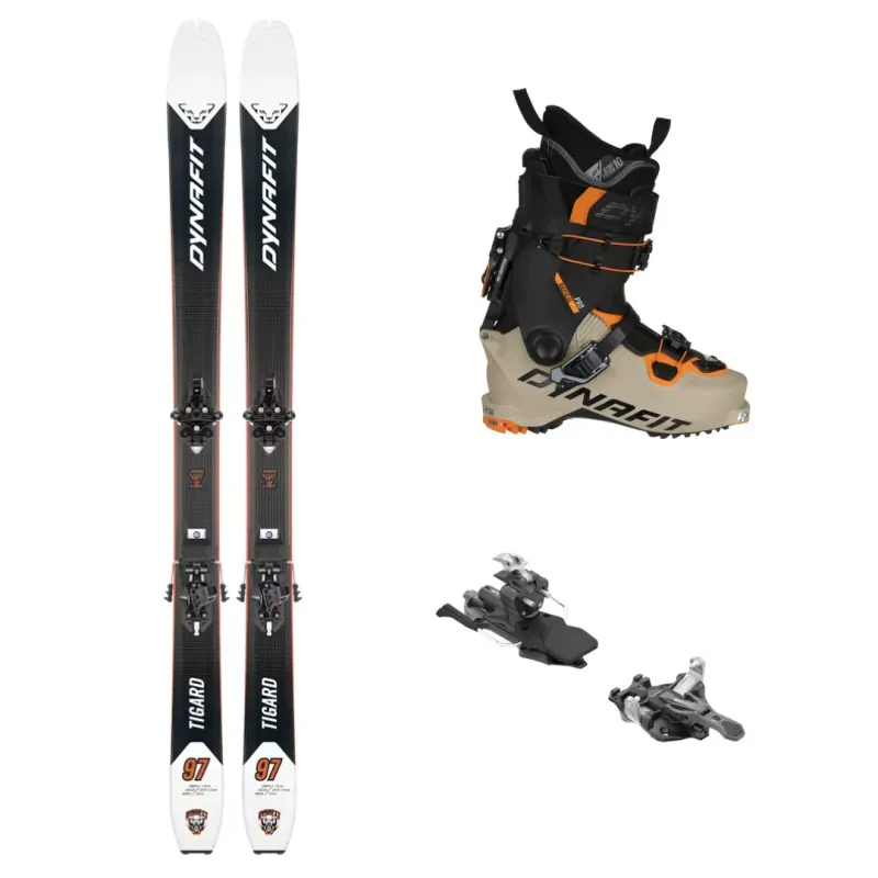Backcountry Ski Only Rental (AT or Telemark), front view