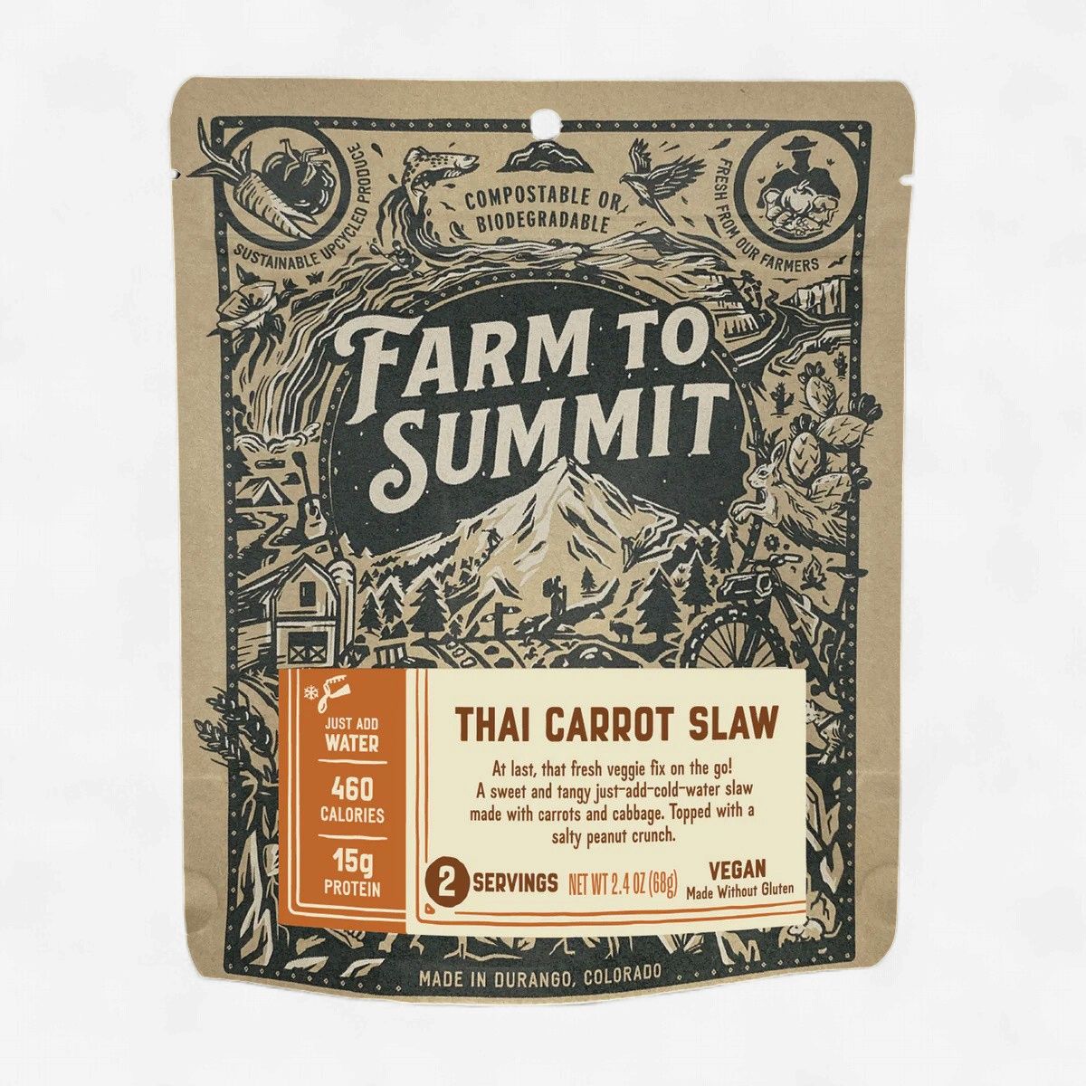 Farm to Summit Thai Carot Slaw (Cold Soak)