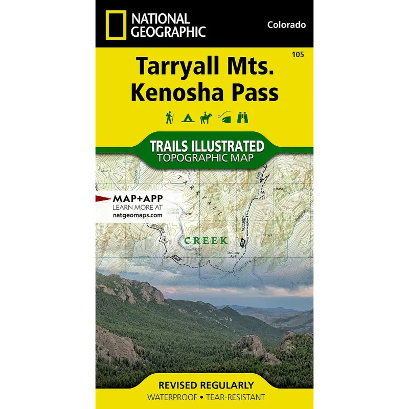 National Geographic Tarryall Mtns, front view