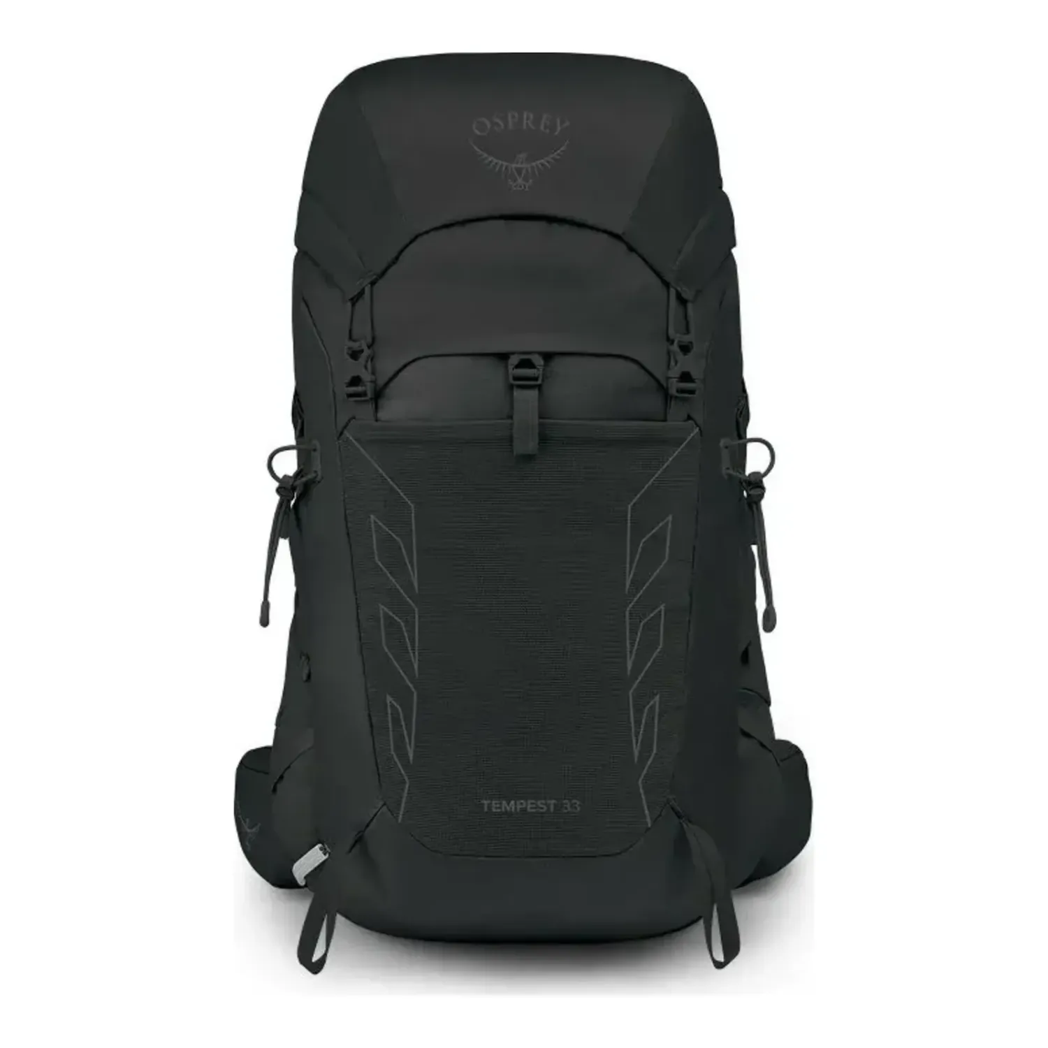 Osprey Women's Tempest 33 Backpack in Blackcoalgrey Resized, alternate view 2
