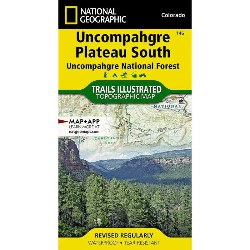 National Geographic Uncompahgre Plateau South, front view