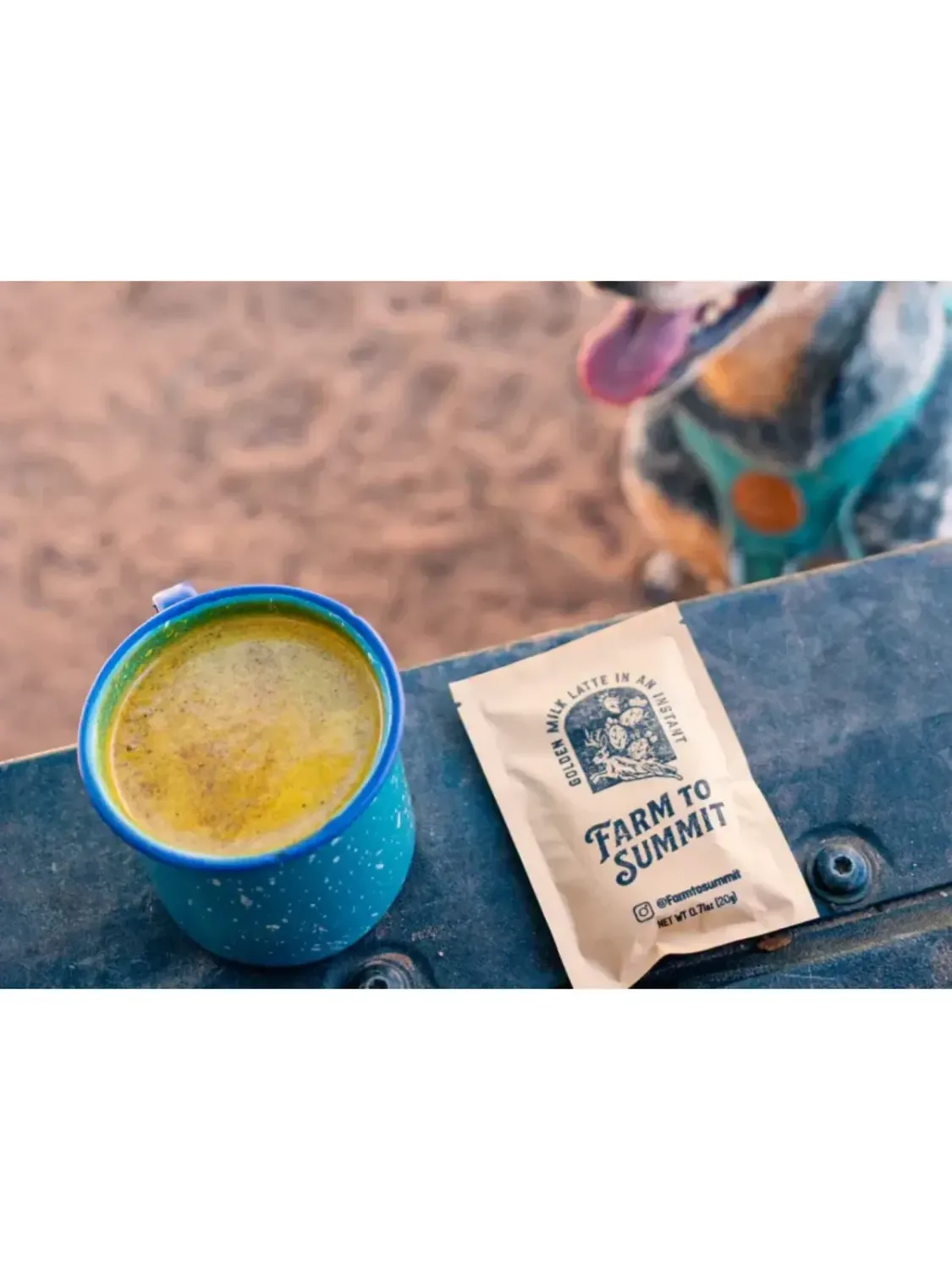 Farm to Summit Golden Milk Latte 6Pk, front view