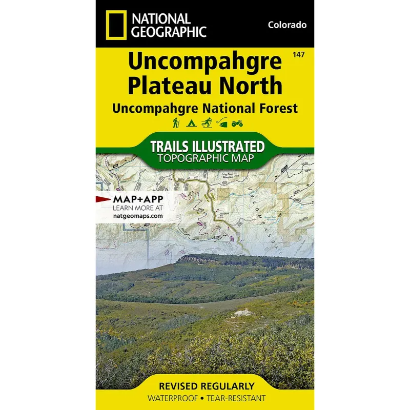 National Geographic Uncompahgre Plateau North, front view