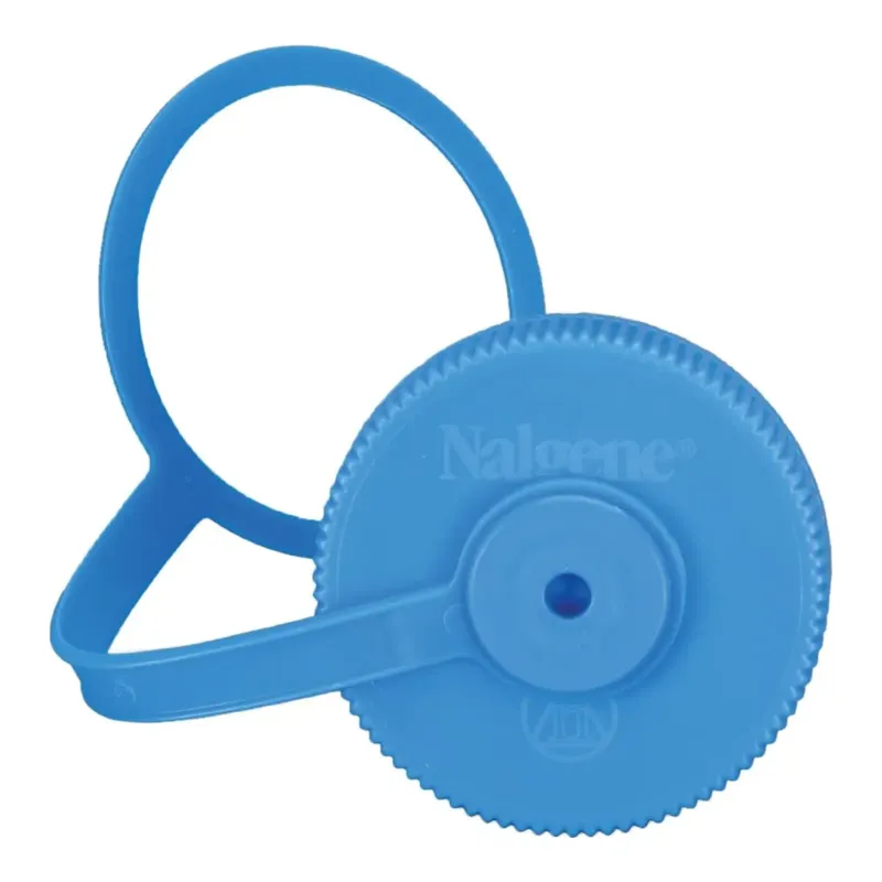Nalgene Wide Mouth Replacement Cap 32oz in Blue, alternate view 1