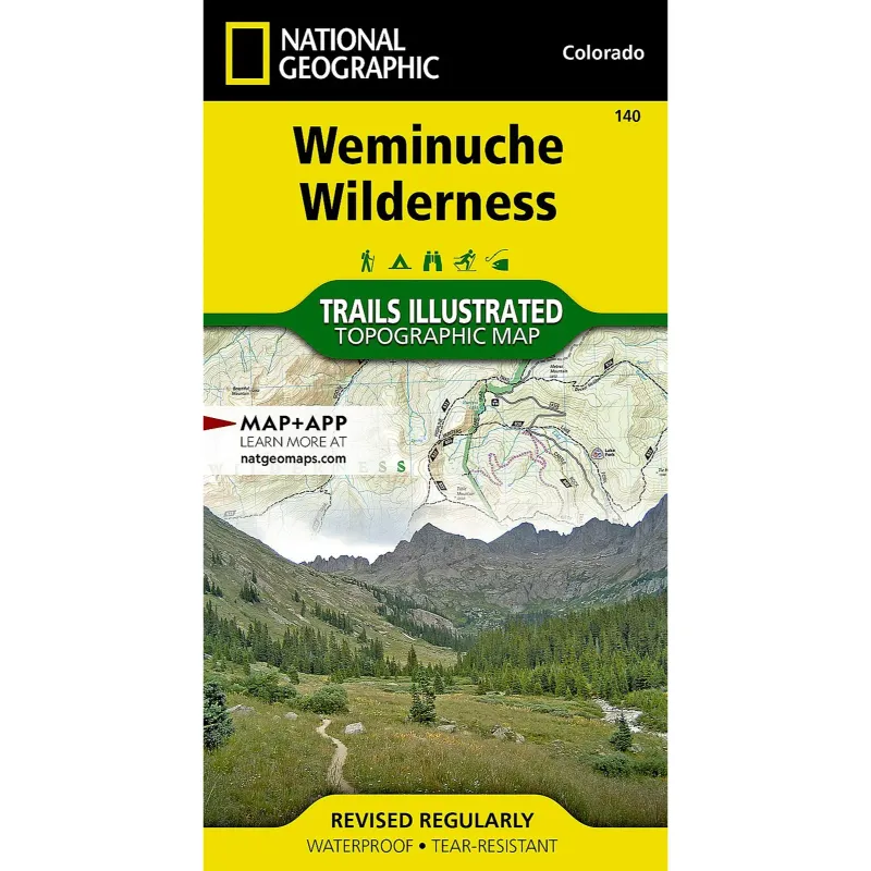 National Geographic Weminuche Wilderness, front view
