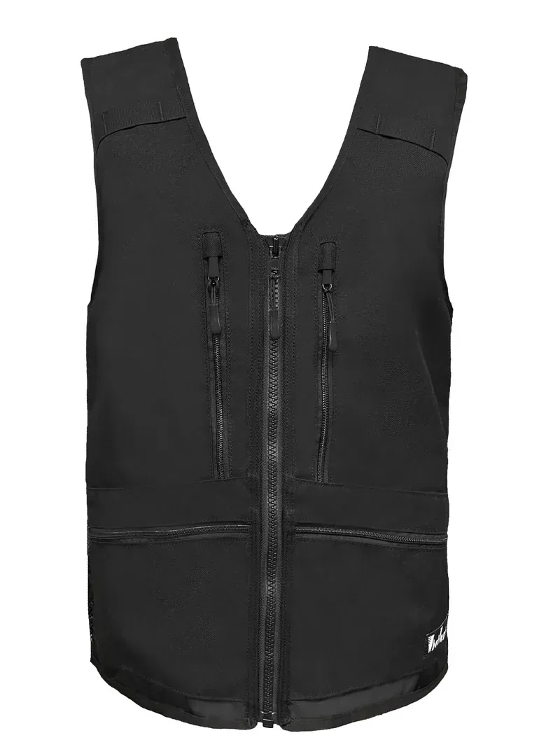 WhatVest Full Send Black Vest in 800x, alternate view 1