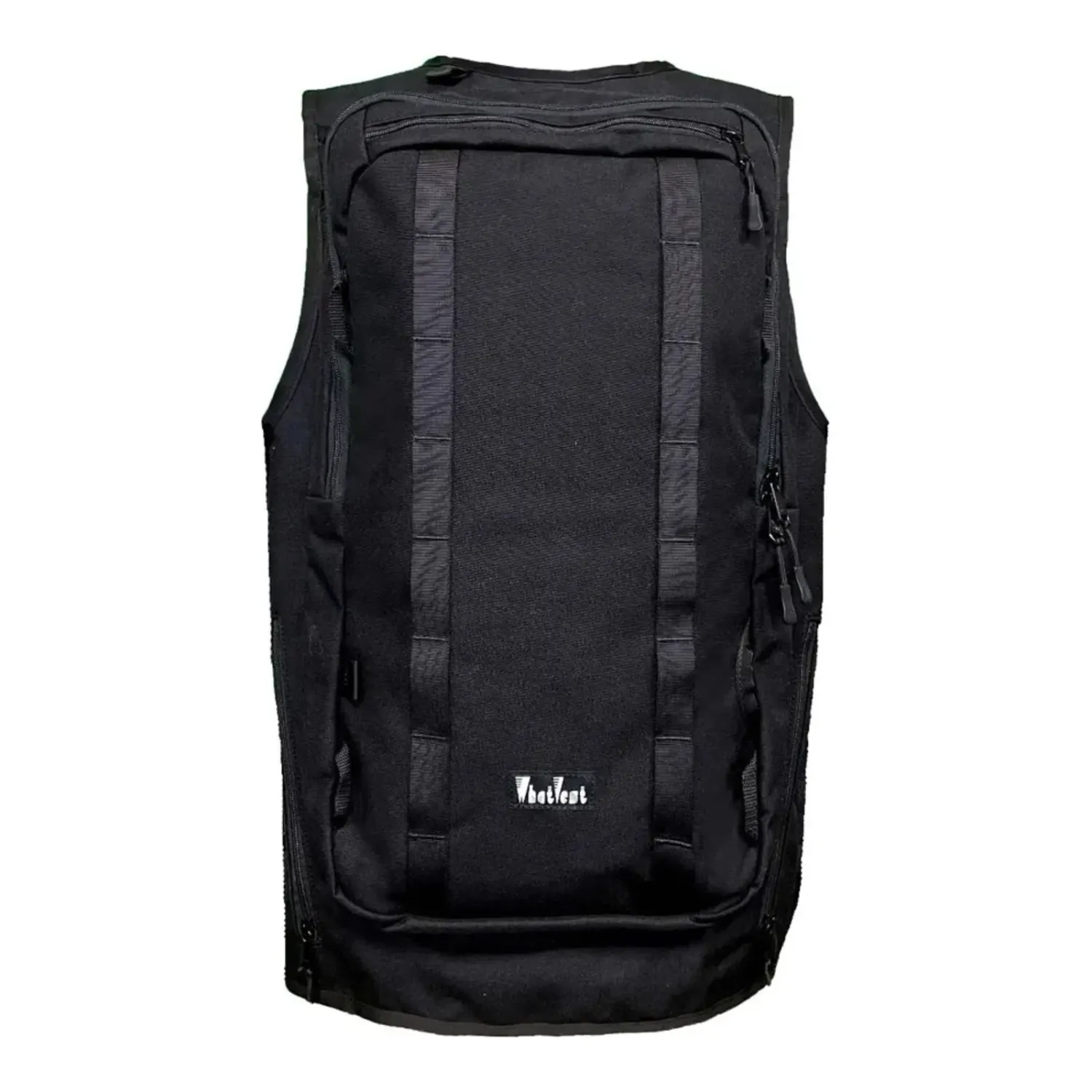 WhatVest Full Send Black Vest