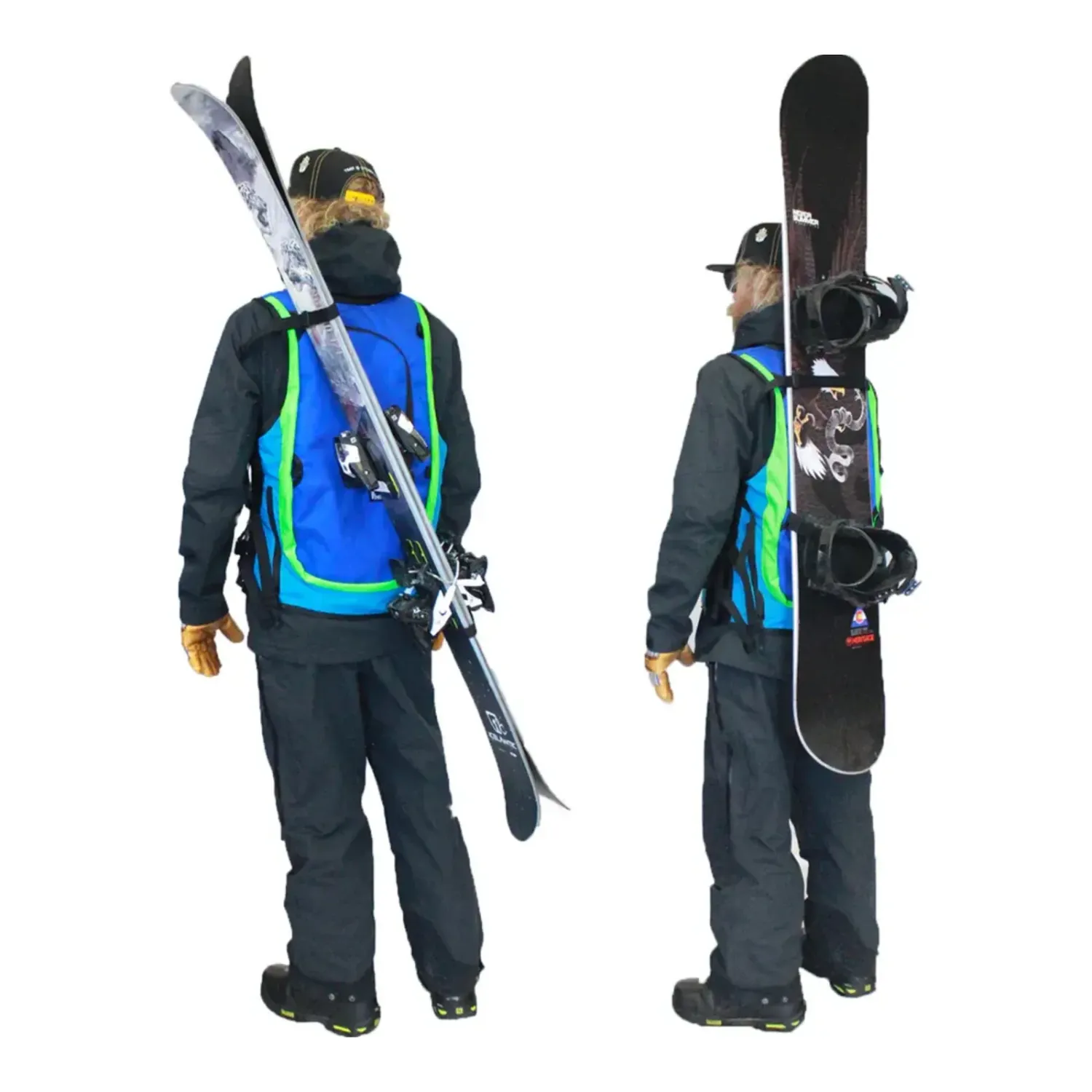 WhatVest Full Send Black Vest