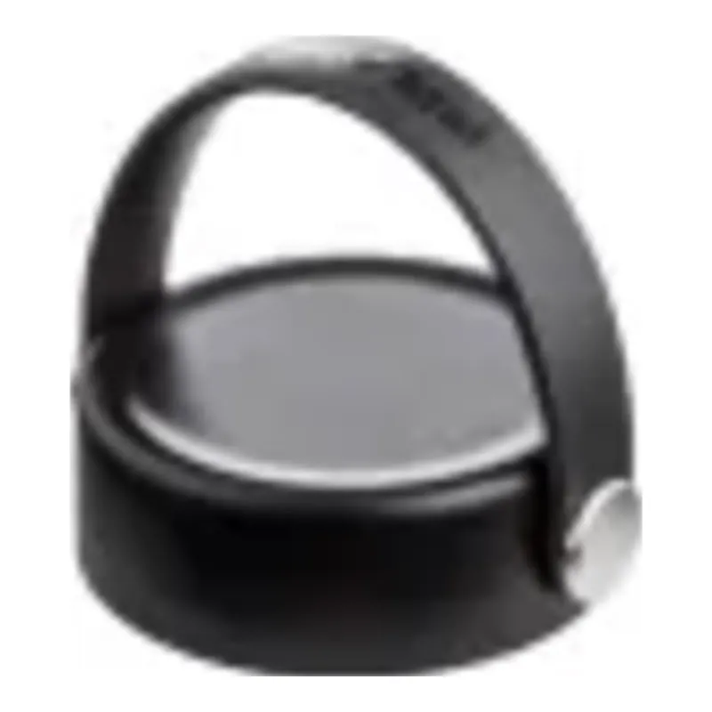 Hydro Flask Wide Mouth Flex Cap Black, front view