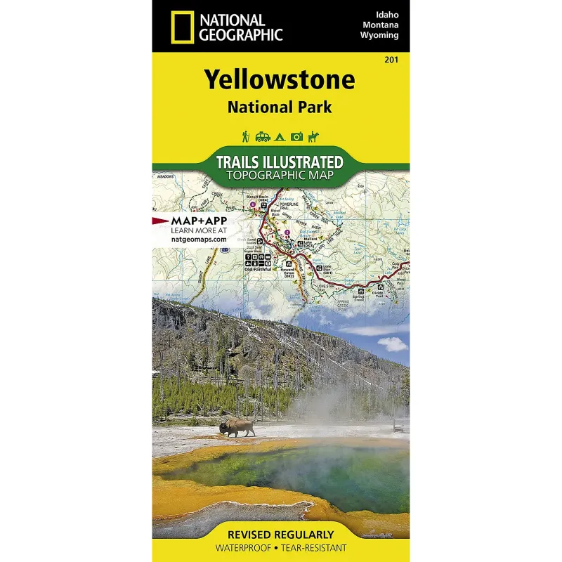 National Geographic Yellowstone National Park, front view