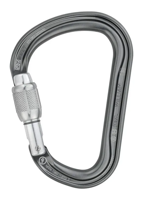 Petzl William Screw-lock, alternate view 1