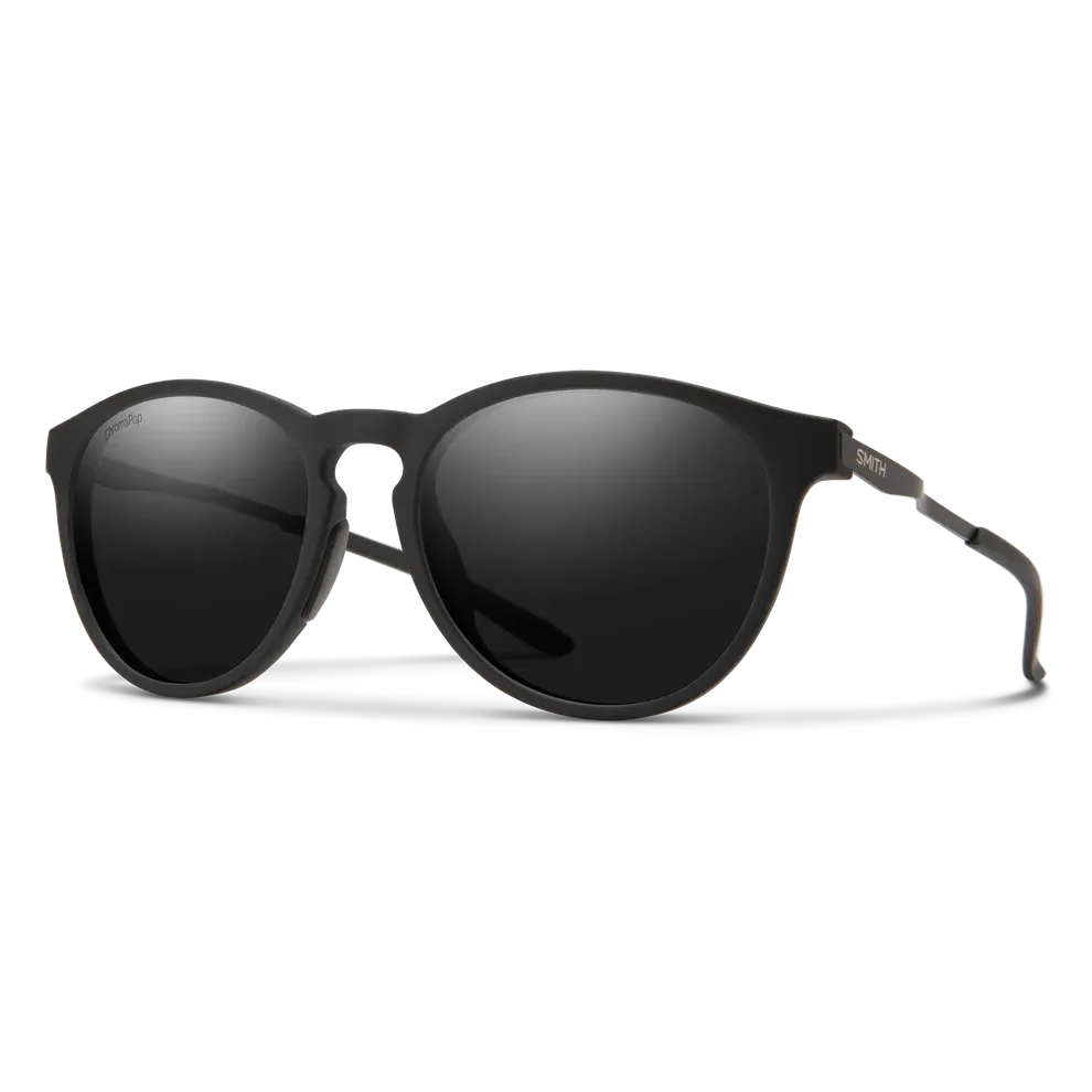 Smith Wander, Frame Color: Matte Black, Lens Color: CP Polarized Black