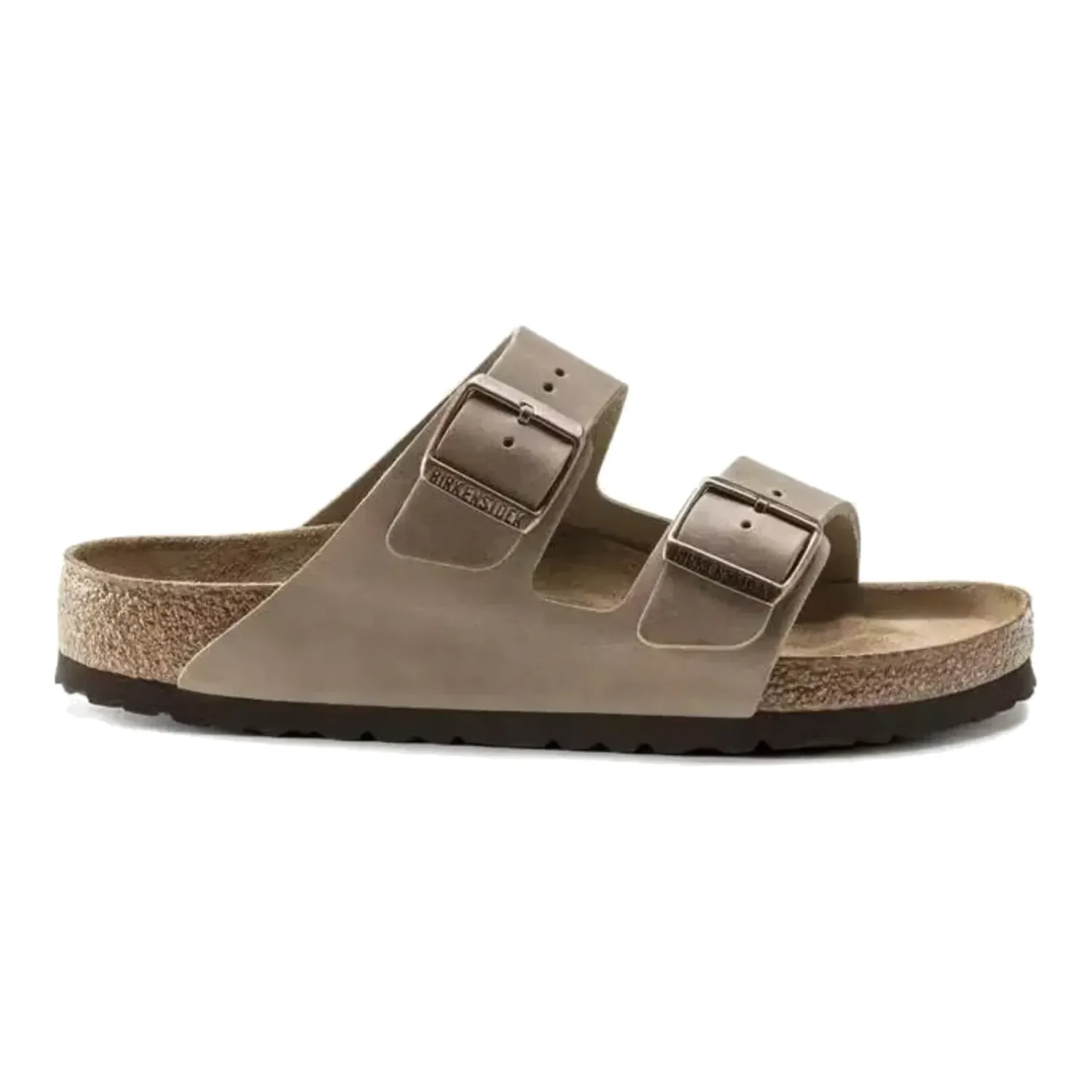 Birkenstock Arizona Soft Footbed Oiled Nubuck Sandal, Color: Tobacco Brown, Size: 36