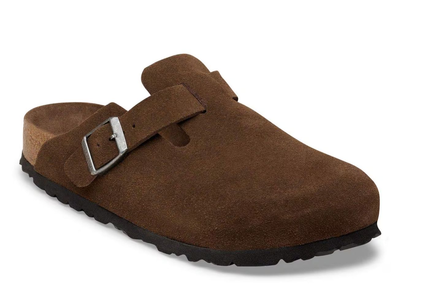 Birkenstock Boston Soft Footbed Suede Leather