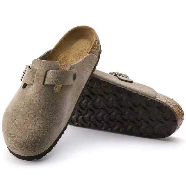 Birkenstock Boston Soft Footbed Suede Leather, alternate view 2