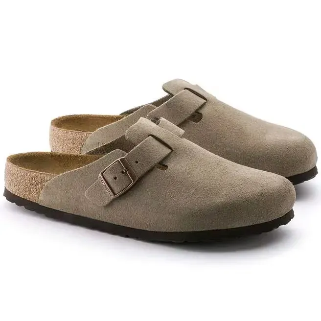 Birkenstock Boston Soft Footbed Suede Leather, alternate view 4