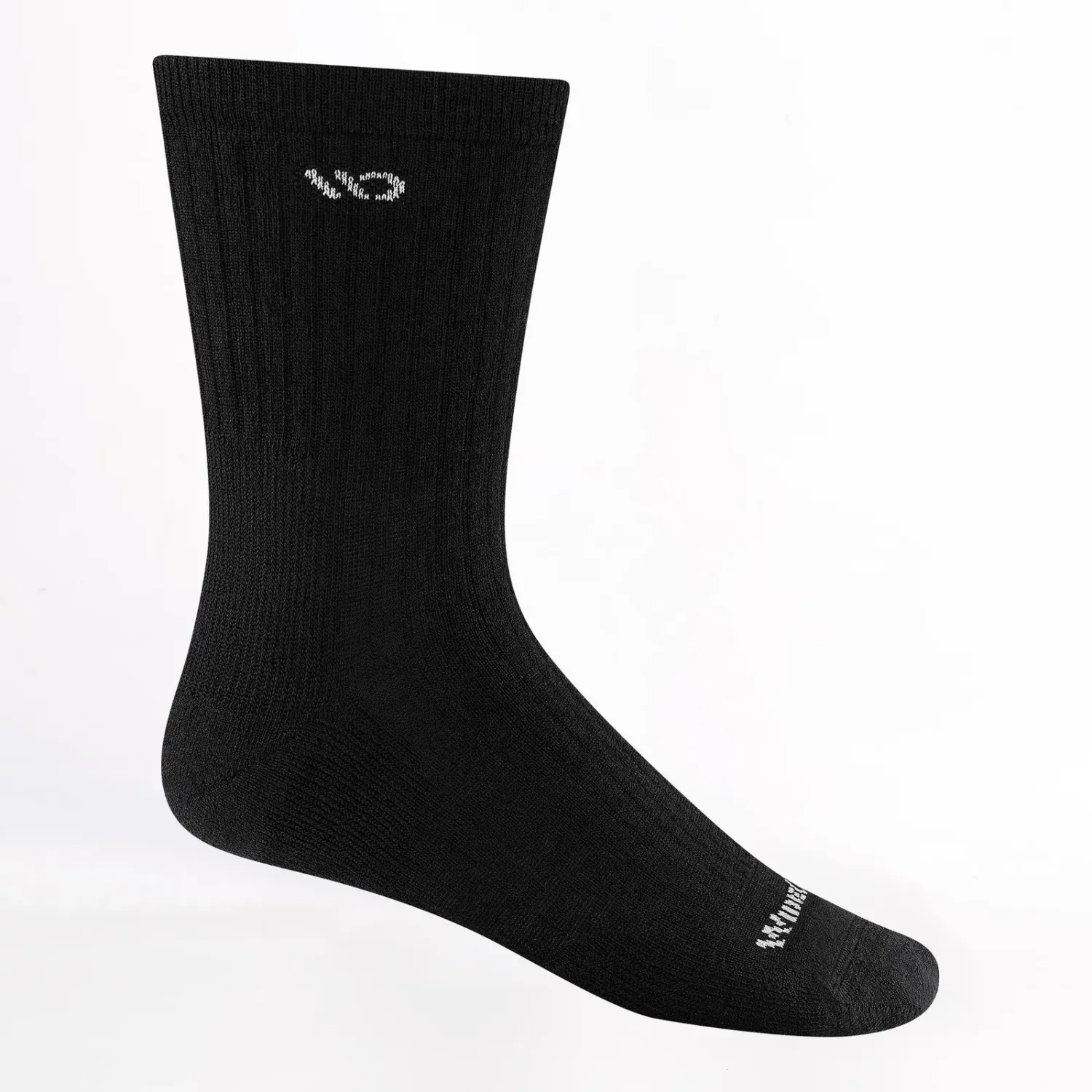 Wide Open Micro Crew Black Men's M