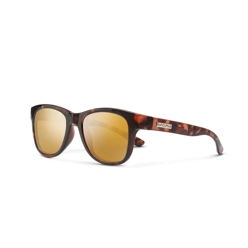 Suncloud Leeway Tortoise/Polarized Sienna, front view
