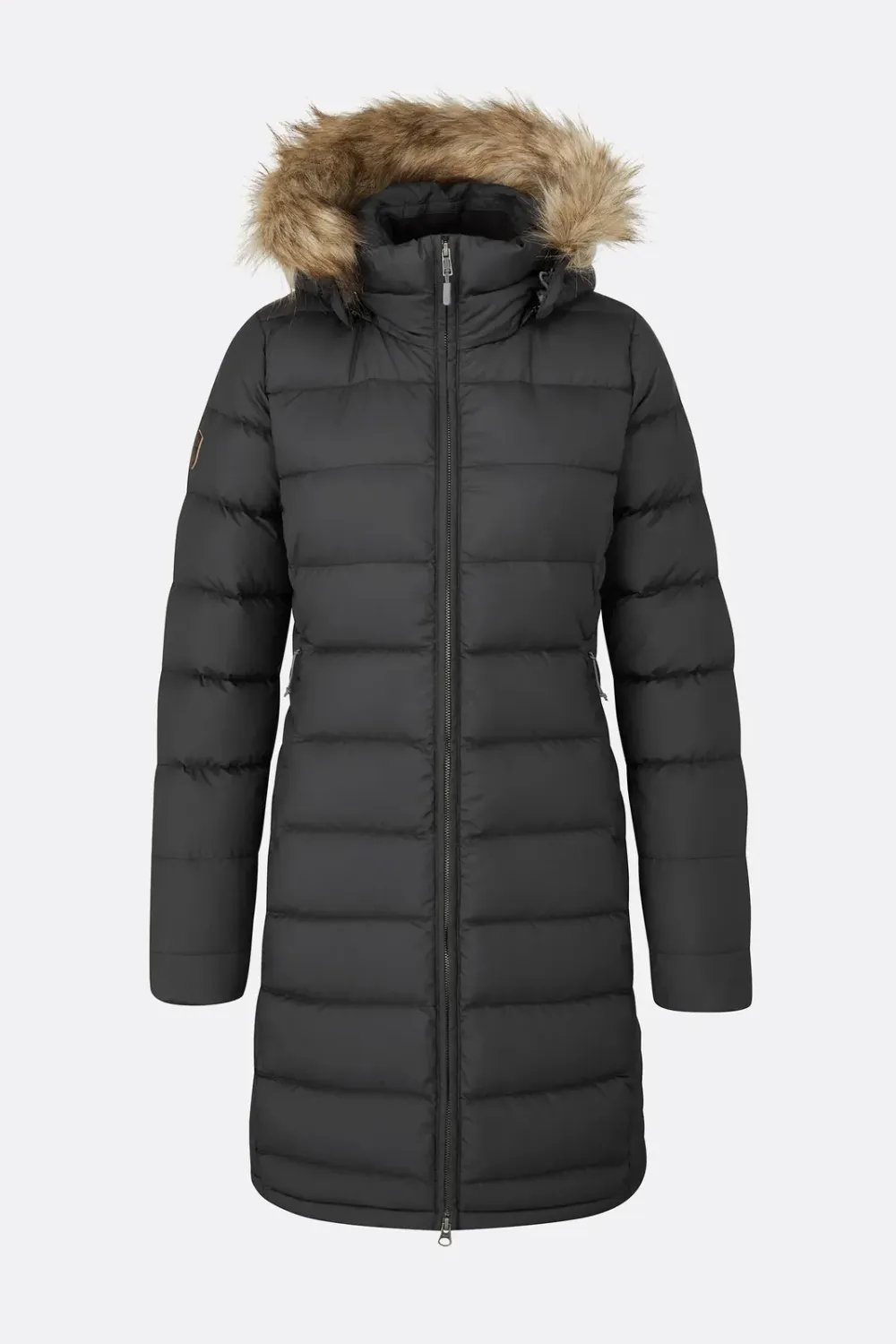 Rab Women's Deep Cover Parka in Blk, alternate view 1