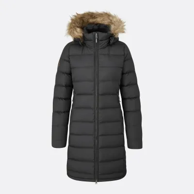 Rab Women's Deep Cover Parka in Blk, alternate view 1