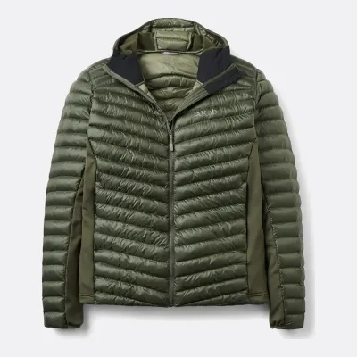 Rab Men's Cirrus Flex Hoody in Arm, front view