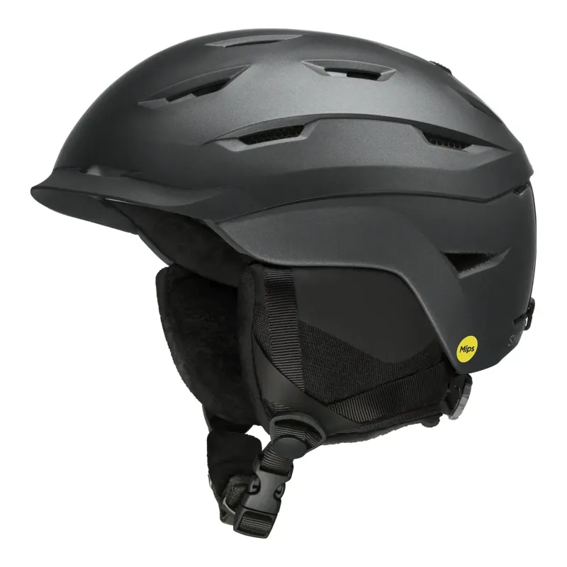 Smith Liberty MIPS in Matte Black Pearl, front view