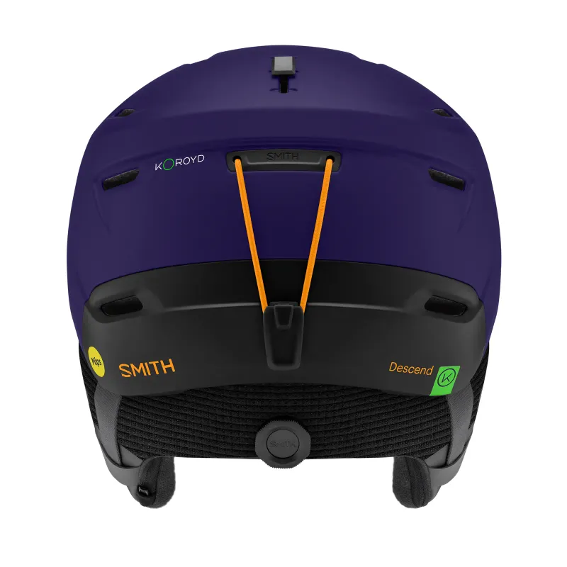 Smith Descend MIPS in Matte Deep Plum Black, alternate view 1