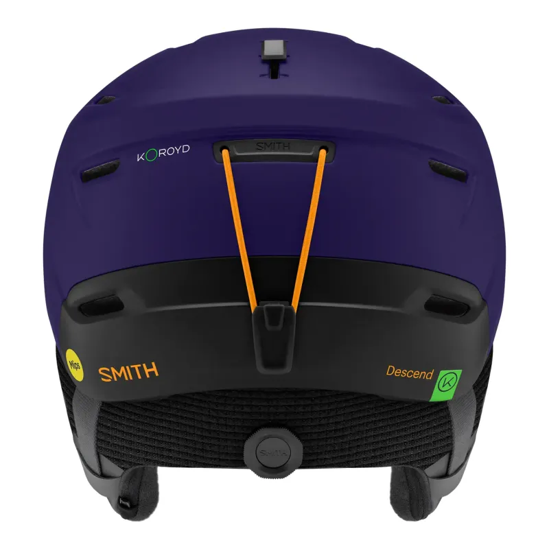 Smith Descend MIPS in Matte Deep Plum Black, alternate view 1