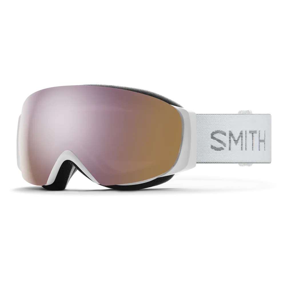 Smith I/O Mag S, Frame Color: White Chunky Knit, Lens Color: Chromapop Everyday Rose Gold