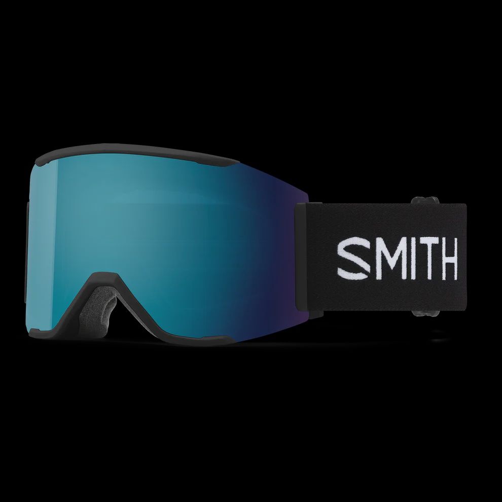 Smith Squad Mag, Frame Color: Black, Lens Color: Chromapop Sun Blue Mirror
