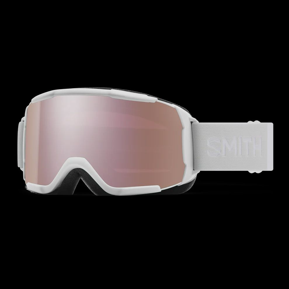 Smith Showcase OTG, Frame Color: White Vapor, Lens Color: Chromapop Everyday Rose Gold Mirror