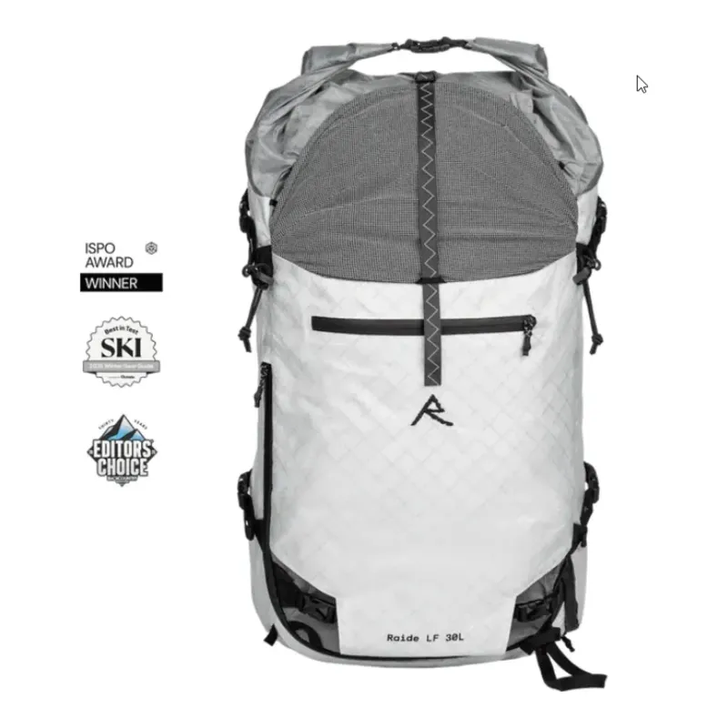 Raide LF 30L Touring Pack, front view