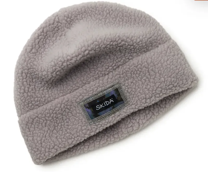 Skida High Pile Fleece Hat, front view