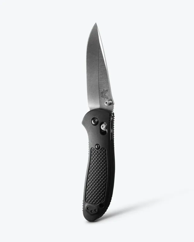 Benchmade Pardue, Drop Point, Griptilian, Axis, front view