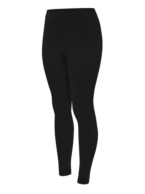 Terramar Womens 3.0 Altitude Leggings in Black, front view