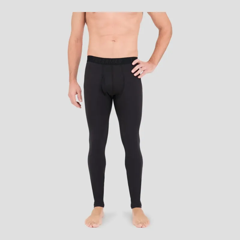 Terramar Mens 2.0 Thermolator Pant in Black, front view