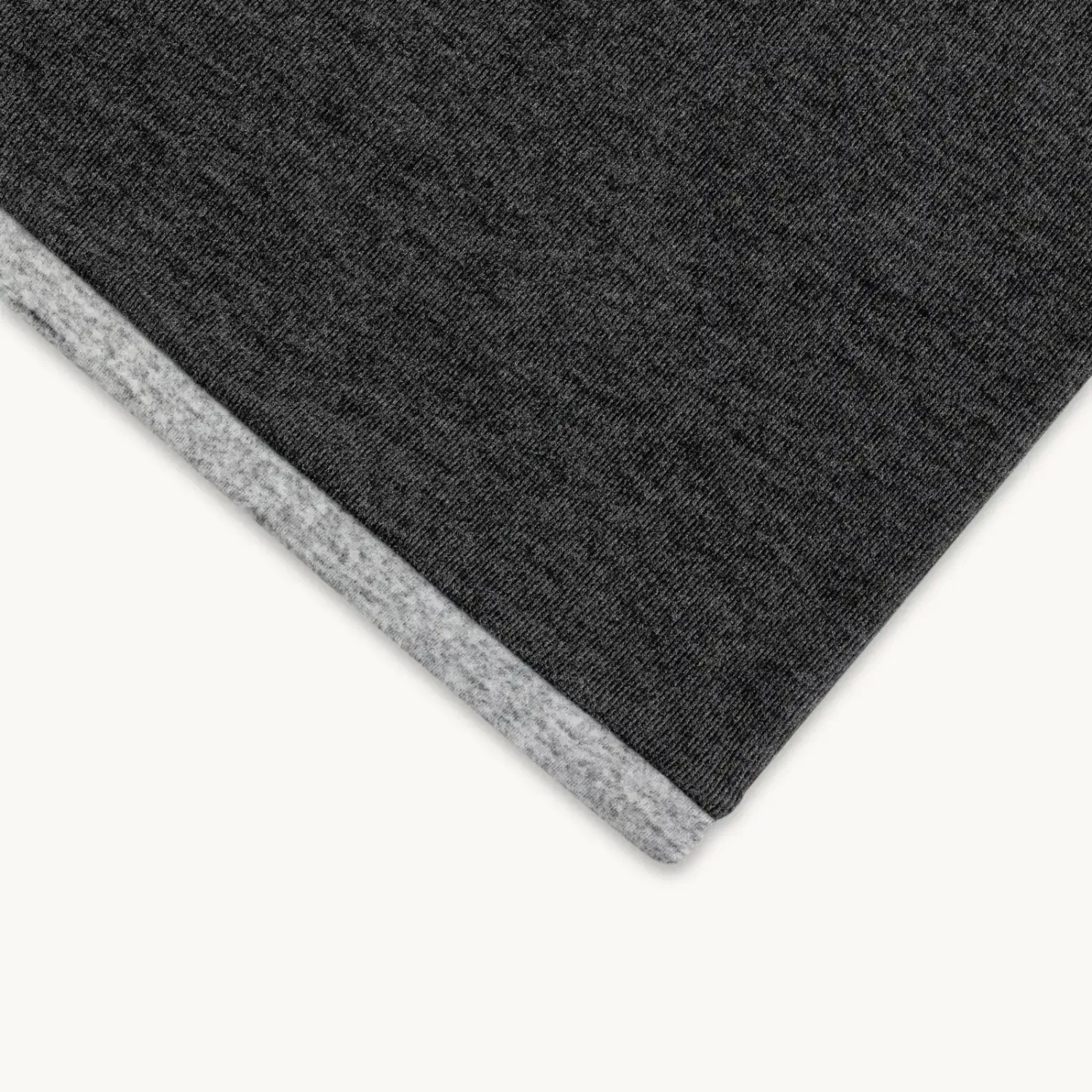 Turtle Fur Comfort Luxe Double Layer Neck Warmer in Black, alternate view 5