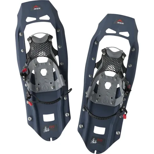 MSR Evo Trail Snowshoes, Color: Midnight, Size: 22in