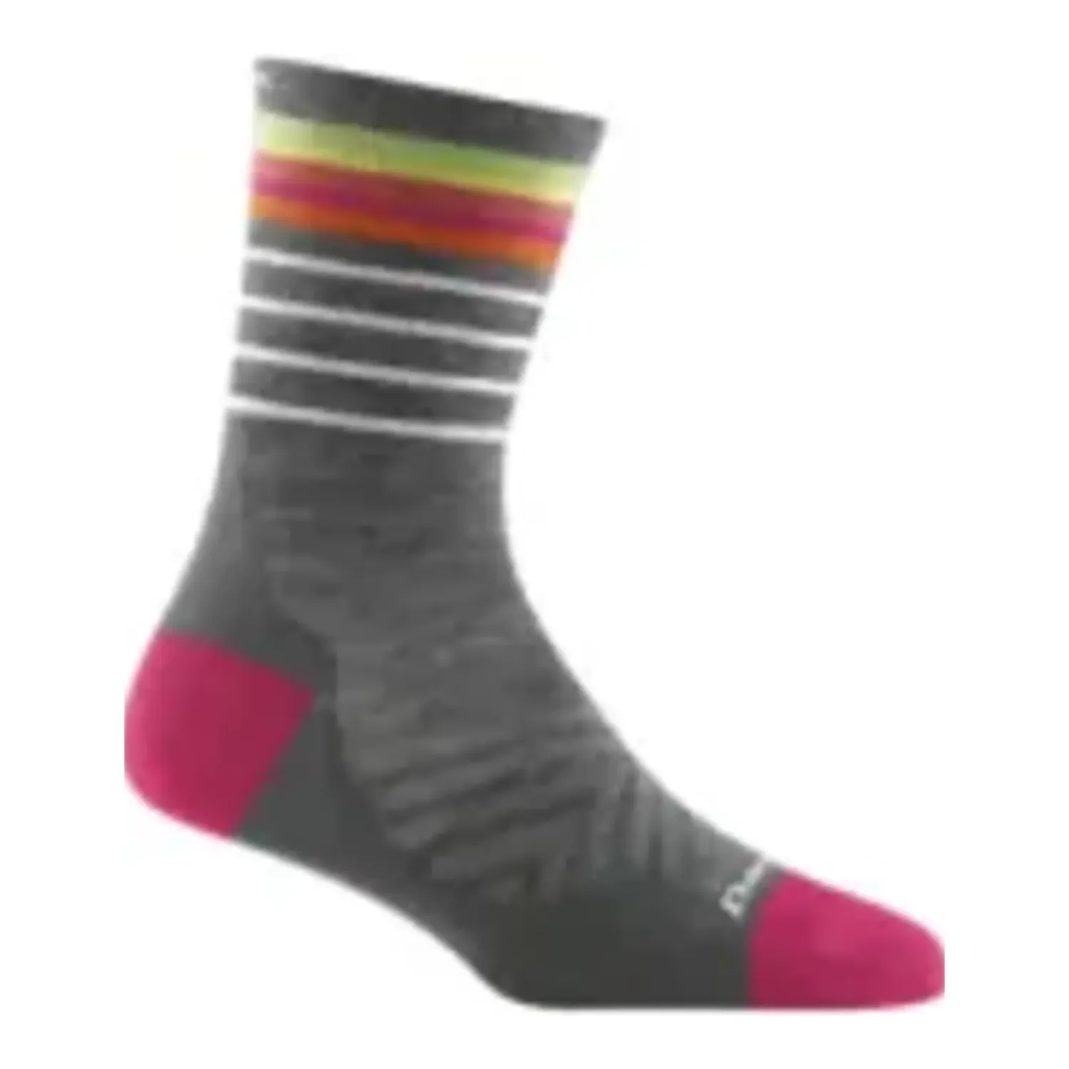 1045 - Darn Tough Women's Stride Micro Crew Ultra Lightweight, Color: Gray, Size: M