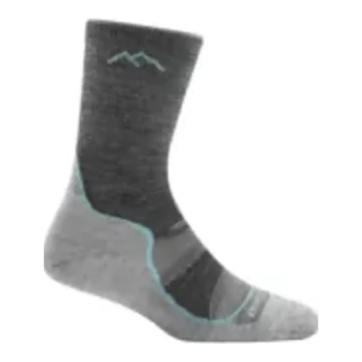 1967 - Darn Tough Women's Light Hiker Micro Crew Lightweight with Cushion, Color: Slate, Size: M